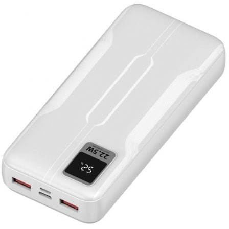 Powerbank 20000mAh Leotec LEPOW20W22W/ 22.5W/ Blanca | TecnoSoft art leo bat20powbnk2022205202000020wh 1