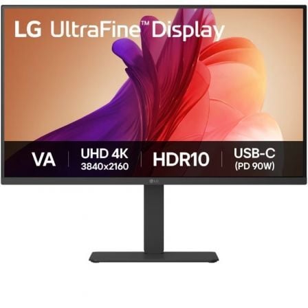 Monitor Profesional LG UltraFine 32U720A-B 31.5″/ 4K/ Multimedia/ Regulable en altura/ Negro | TecnoSoft art lg m2032u720a b 1