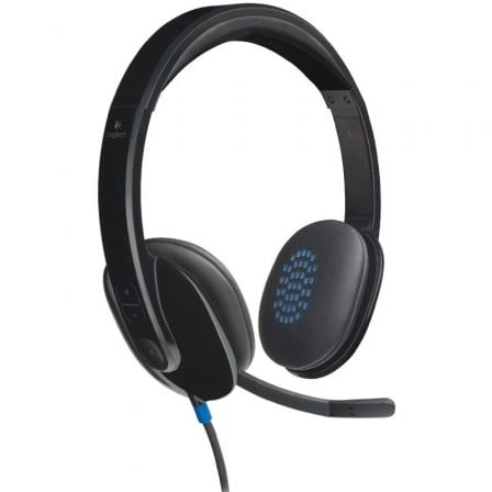 Auriculares Logitech H540/ con Micrófono/ USB/ Negros | TecnoSoft art log aur20h54020negro 1