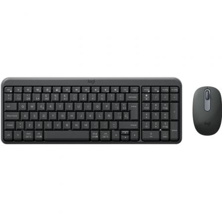 Teclado y Ratón Inalámbricos Logitech Wireless Combo MK250 | TecnoSoft art log desk20mk25020inal20com20bk 1