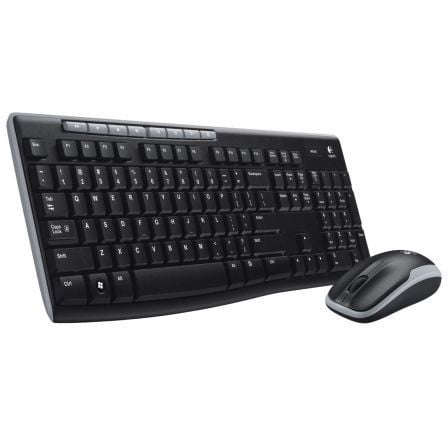Teclado y Ratón Inalámbricos Logitech Wireless Combo MK270 | TecnoSoft art log desk20mk270 1