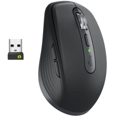 Ratón Inalámbrico Logitech MX Anywhere 3S For Business/ Batería recargable/ Hasta 8000 DPI/ Grafito | TecnoSoft art log mou mx anyw 3s bs bk 1