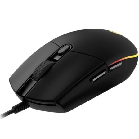 Ratón Gaming Logitech G102 Lightsync/ Hasta 8000 DPI/ Negro | TecnoSoft art log mou20g10220lsync20bk 1