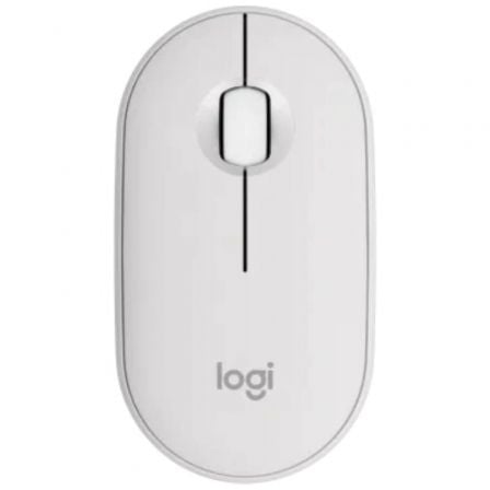 Ratón Inalámbrico Logitech Pebble 2 M350S/ Hasta 1000 DPI/ Blanco | TecnoSoft art log mou20m350s20wh 1