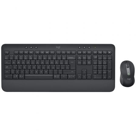Teclado y Ratón Inalámbricos Logitech Signature MK650 for Business 920-010998/ Grafito | TecnoSoft art log tec set sign mk650 gy 1