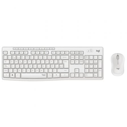 Teclado y Ratón Inalámbricos Logitech Silent Touch MK295/ Blanco | TecnoSoft art log tec20set20920 009822 1