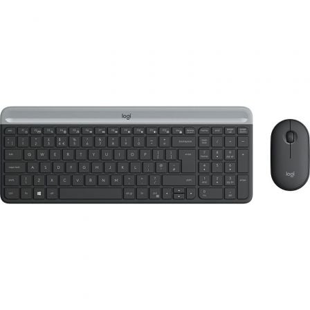 Teclado y Ratón Inalámbricos Logitech Slim Combo MK470 | TecnoSoft art log tec20set20mk470 1