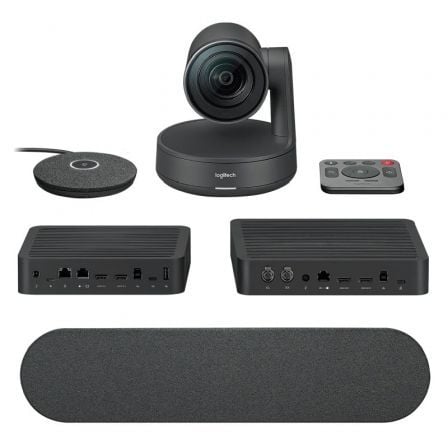 Sistema de Videoconferencia Logitech Rally/ Campo de Visión 82º/ 4K | TecnoSoft art log videoconf20rally20bk 1