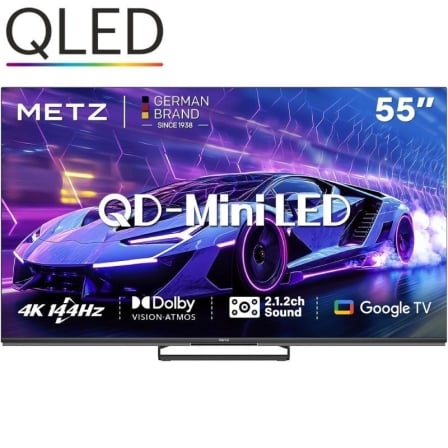 Televisor Metz QLED-MiniLED 55MNE8000Z 55″/ Ultra HD 4K/ Smart TV/ WiFi | TecnoSoft art metz tv2055mne8000z 1
