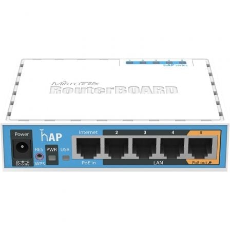 Switch Mikrotik RB951Ui-2nD 5 Puertos/ RJ45 10/100/ PoE | TecnoSoft art mkt switch20rb951ui 2nd 1
