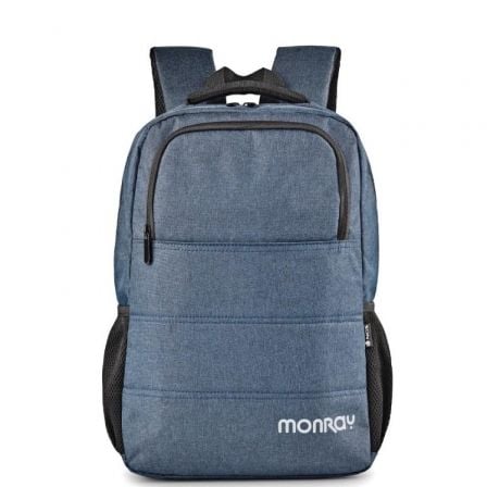 Mochila Monray Sacks Charter para Portátiles hasta 15.6″/ Azul | TecnoSoft art monr mochi20sacks20charter 1