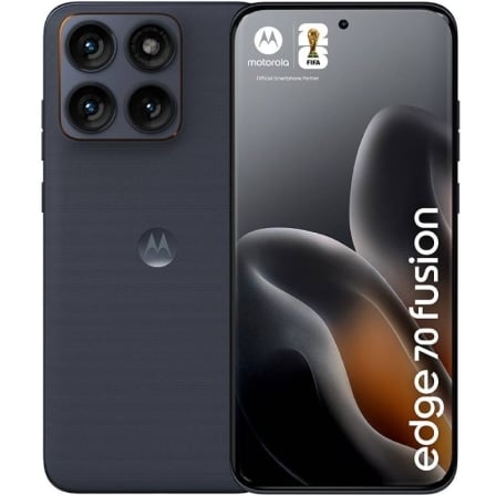 Smartphone Motorola Edge 70 Fusion 8GB/ 256GB/ 6.78″/ 5G/ Negro | TecnoSoft art mot sp20ed207020fu208 25620bk 1