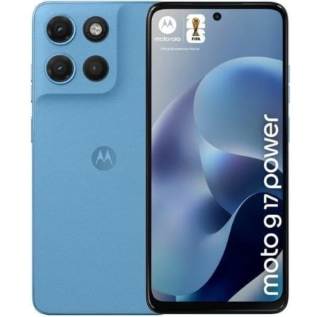Smartphone Motorola Moto G17 Power 4GB/ 256GB/ 6.72″/ Azul Claro | TecnoSoft art mot sp20mt20g17p204g204 25620bl 1