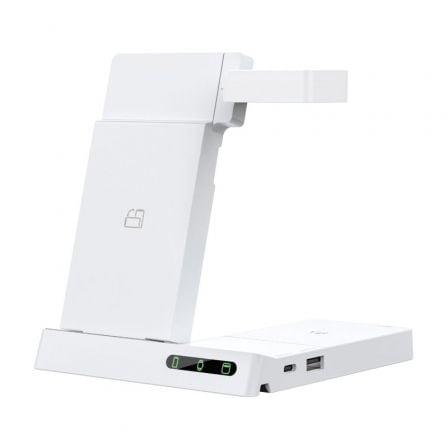 Cargador Inalámbrico Muvit MCWIR0012/ 1xUSB Tipo-C/ 1xUSB/ 20W | TecnoSoft art muv carga mcwir0012 1