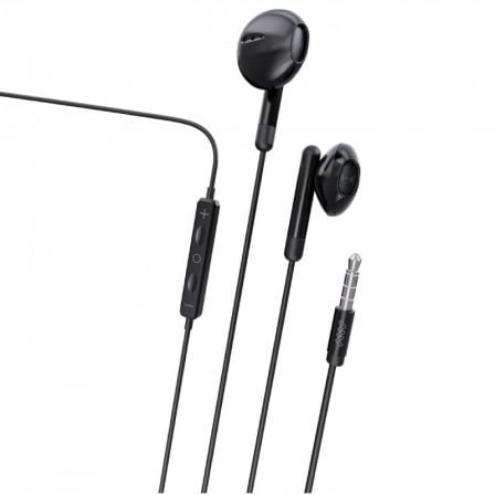 Auriculares Intrauditivos Myway MWHPH0019/ con Micrófono/ Jack 3.5/ Negros | TecnoSoft art myw aur mwhph0019 1