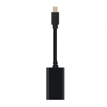 Conversor Nanocable 10.16.0102/ Mini DisplayPort Macho – HDMI Hembra/ 15cm/ Negro | TecnoSoft art nan adp20102016200102 1