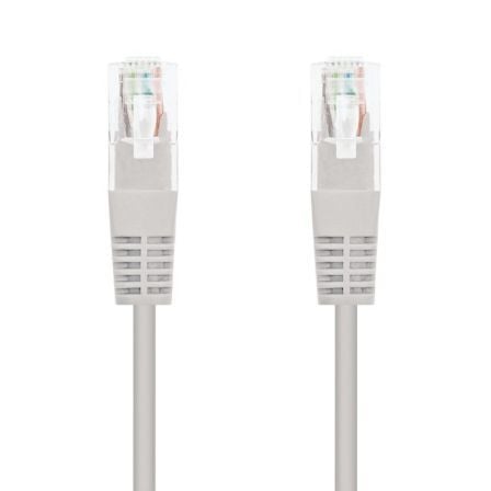 Cable de Red RJ45 UTP Nanocable 10.20.0400 Cat.6/ 50cm/ Gris | TecnoSoft art nan cab 10 20 0400 1