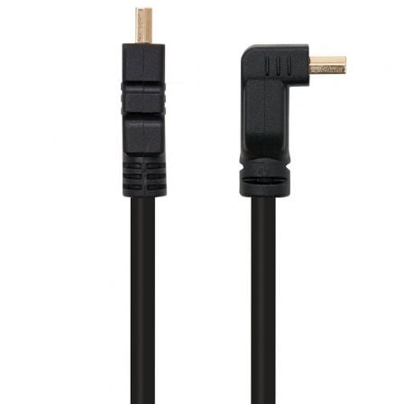 Cable HDMI 1.4 Nanocable 10.15.3002/ HDMI Macho – HDMI Macho/ 1.8m/ Negro | TecnoSoft art nan cab20102015203002 1