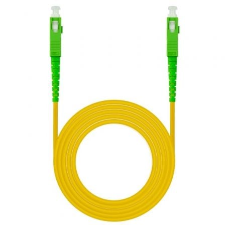 Cable de Fibra Óptica G657A2 Nanocable 10.20.0020/ LSZH/ 20m/ Amarillo | TecnoSoft art nan cab20102020200020 1