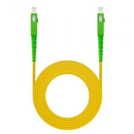 Cable de Fibra Óptica G657A2 Nanocable 10.20.0030/ LSZH/ 30m/ Amarillo | TecnoSoft art nan cab20102020200030 1