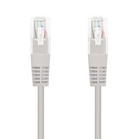 Cable de Red RJ45 UTP Nanocable 10.20.0120 Cat.5e/ 20m/ Gris | TecnoSoft art nan cab20102020200120 1