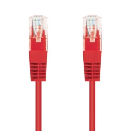 Cable de Red RJ45 UTP Nanocable 10.20.0401-R Cat.6/ 1m/ Rojo | TecnoSoft art nan cab20102020200401 r 1