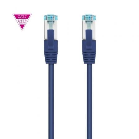 Cable de Red RJ45 SFTP Nanocable 10.20.1701-BL Cat.7/ 1m/ Azul | TecnoSoft art nan cab20102020201701 bl 1