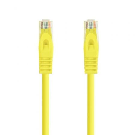 Cable de Red RJ45 UTP Nanocable 10.20.1800-L25-Y Cat.6A/ LSZH/ 25cm/ Amarillo | TecnoSoft art nan cab20102020201800 l25 y 1