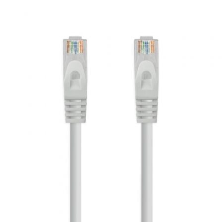 Cable de Red RJ45 UTP Nanocable 10.20.1800-L25 Cat.6A/ LSZH/ 25cm/ Gris | TecnoSoft art nan cab20102020201800 l25 1