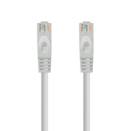 Cable de Red RJ45 UTP Nanocable 10.20.1805 Cat.6A/ 5m/ Gris | TecnoSoft art nan cab20102020201805 1