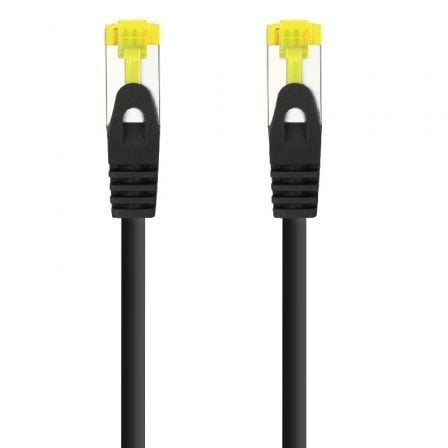 Cable de Red RJ45 SFTP Nanocable 10.20.1900-L25-BK Cat.6A/ LSZH/ 25cm/ Negro | TecnoSoft art nan cab20102020201900 l25 bk 1