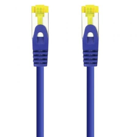 Cable de Red RJ45 SFTP Nanocable 10.20.1900-L25-BL Cat.6A/ LSZH/ 25cm/ Azul | TecnoSoft art nan cab20102020201900 l25 bl 1