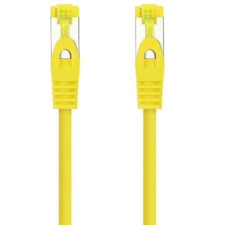 Cable de Red RJ45 SFTP Nanocable 10.20.1900-L25-Y Cat.6A/ LSZH/ 25cm/ Amarillo | TecnoSoft art nan cab20102020201900 l25 y 1