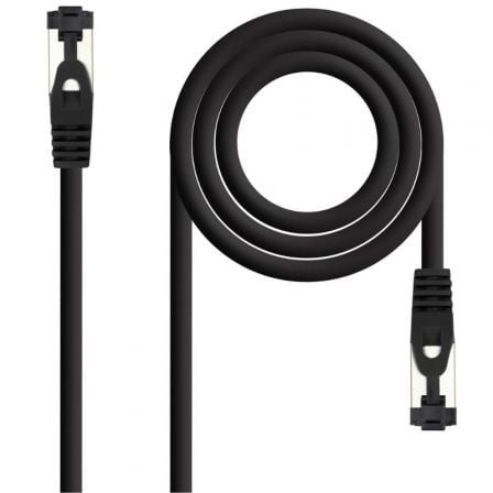 Cable de Red RJ45 SSTP Nanocable 10.20.2010-BK Cat.8.1/ 10m/ Negro | TecnoSoft art nan cab20102020202010 bk 1