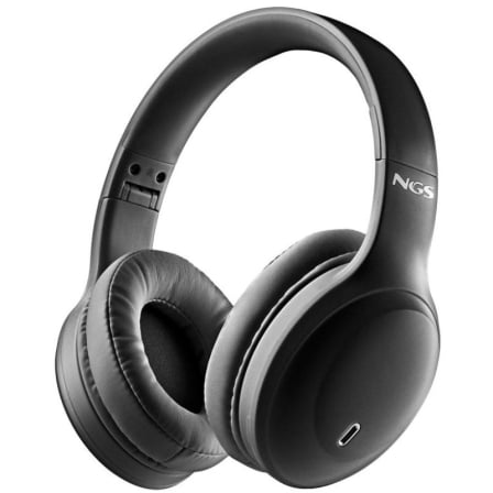 Auriculares Inalámbricos NGS Artica Glacier/ con Micrófono/ Bluetooth/ Negros | TecnoSoft art ngs aur20artica20glacier20bk 1