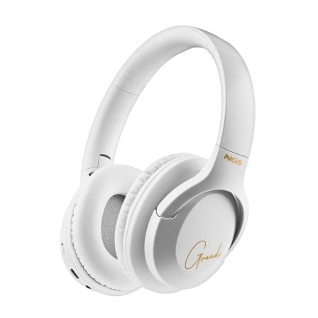 Auriculares Inalámbricos NGS Artica Greed/ con Micrófono/ Bluetooth/ Blancos | TecnoSoft art ngs aur20artica20greed20wh 1
