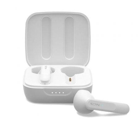 Auriculares Bluetooth NGS Ártica Move con estuche de carga/ Autonomía 7h/ Blancos | TecnoSoft art ngs aur20artica20move20wh 1