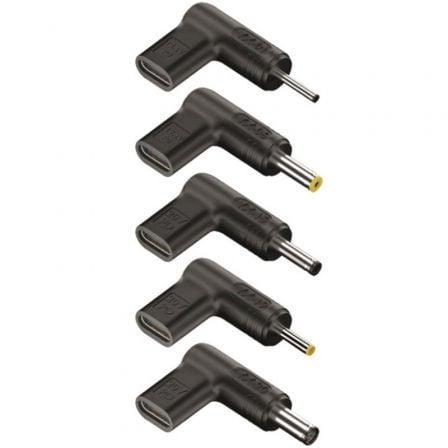 Pack 5 Clavijas para Portátil Asus NGS BUD-AS/ DC – USB Tipo-C | TecnoSoft art ngs clavija20bud as 1