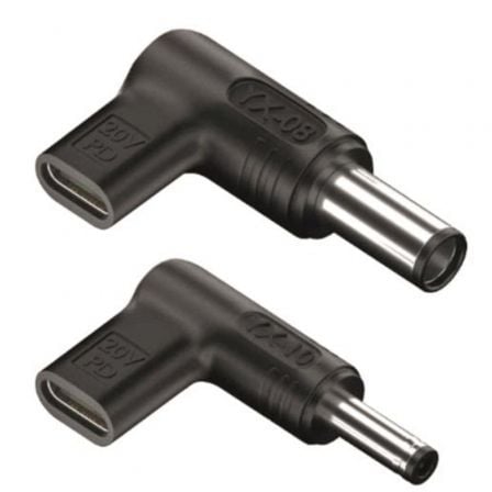 Pack 2 Clavijas para Portátil Dell NGS BUD-D/ DC – USB Tipo-C | TecnoSoft art ngs clavija20bud d 1