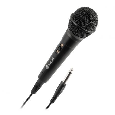 Micrófono NGS Singer Fire | TecnoSoft art ngs mic20singerfire 1