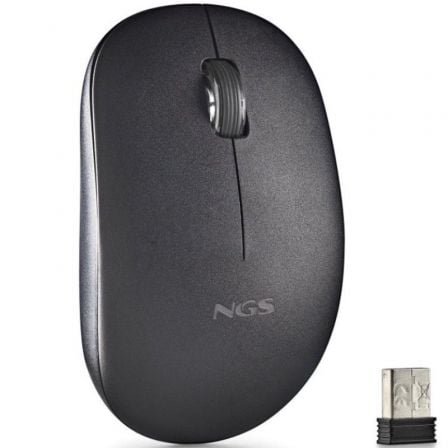 Ratón Inalámbrico NGS Fog Pro/ Hasta 1000 DPI | TecnoSoft art ngs mou20fog20pro20bk 1