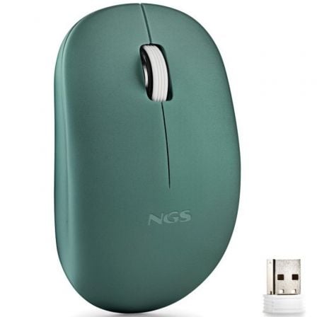 Ratón Inalámbrico NGS Fog Pro/ Hasta 1000 DPI | TecnoSoft art ngs mou20fog20pro20gree 1