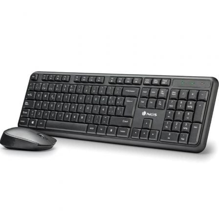 Teclado y Ratón Inalámbricos NGS Harmony Kit | TecnoSoft art ngs tec20set20harmonykit 1