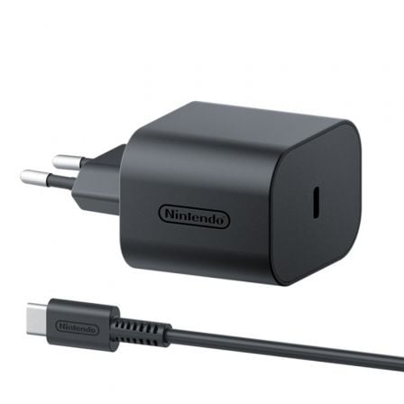 Cargador de Pared para Nintendo Switch 2 | TecnoSoft art nin carga20n switch202 1