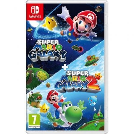 Juego para Consola Nintendo Switch Super Mario Galaxy + Super Mario Galaxy 2 | TecnoSoft art nin ns j20sm20gal20sm20gal2 1