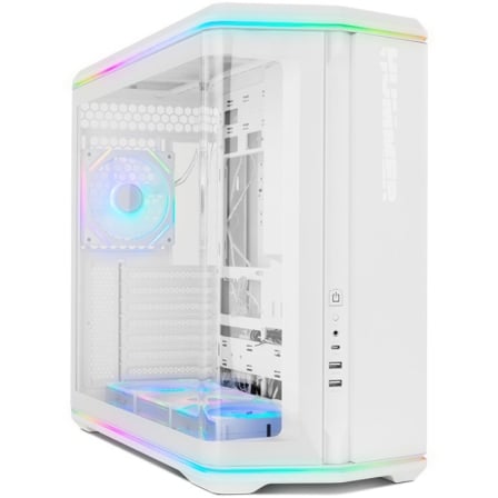 Caja Gaming Semitorre Nox Hummer Anvil/ Blanca | TecnoSoft art nox caja20humm20anvil20wh 1