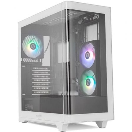 Caja Gaming Semitorre Nox Hummer ETHER/ Blanca y Negra | TecnoSoft art nox caja20hummer20ether20bkwh 1
