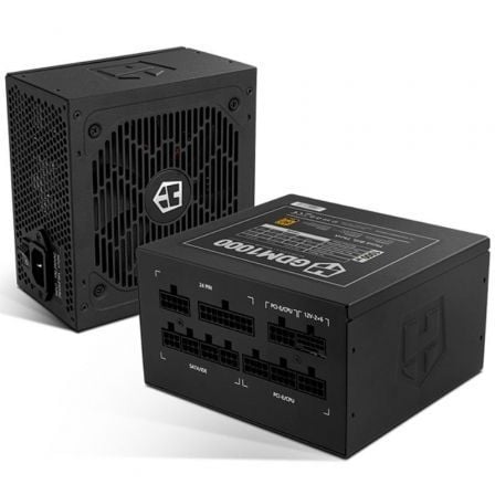 Fuente de Alimentación Nox Hummer GDM/ 1000W/ Ventilador 12cm/ ATX 3.1/ PCIe 5.1/ 80 Plus Gold | TecnoSoft art nox fuente20gdm20100020gd 1