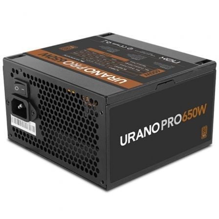 Fuente de Alimentación Nox Hummer Urano Pro/ 650W/ Ventilador 12cm/ 80 Plus Bronze | TecnoSoft art nox fuente20urano20p2065020bz 1