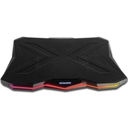 Soporte Refrigerante Nox Pro Stand para Portátiles hasta 17.3″/ Iluminación LED | TecnoSoft art nox ref20pro20stand 1